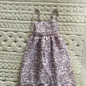 Jcrew Metallic threading summer dress for girls